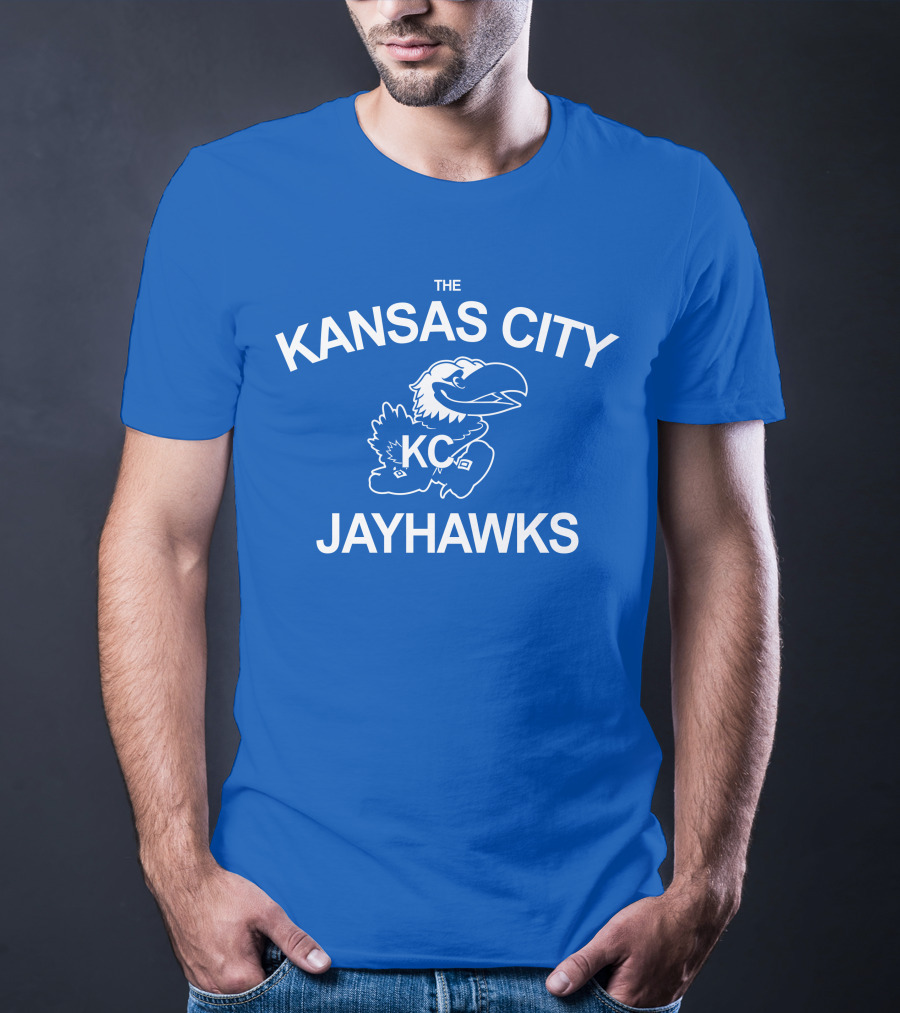 The Kansas City Jayhawks KC Raygun Clothing T-Shirt