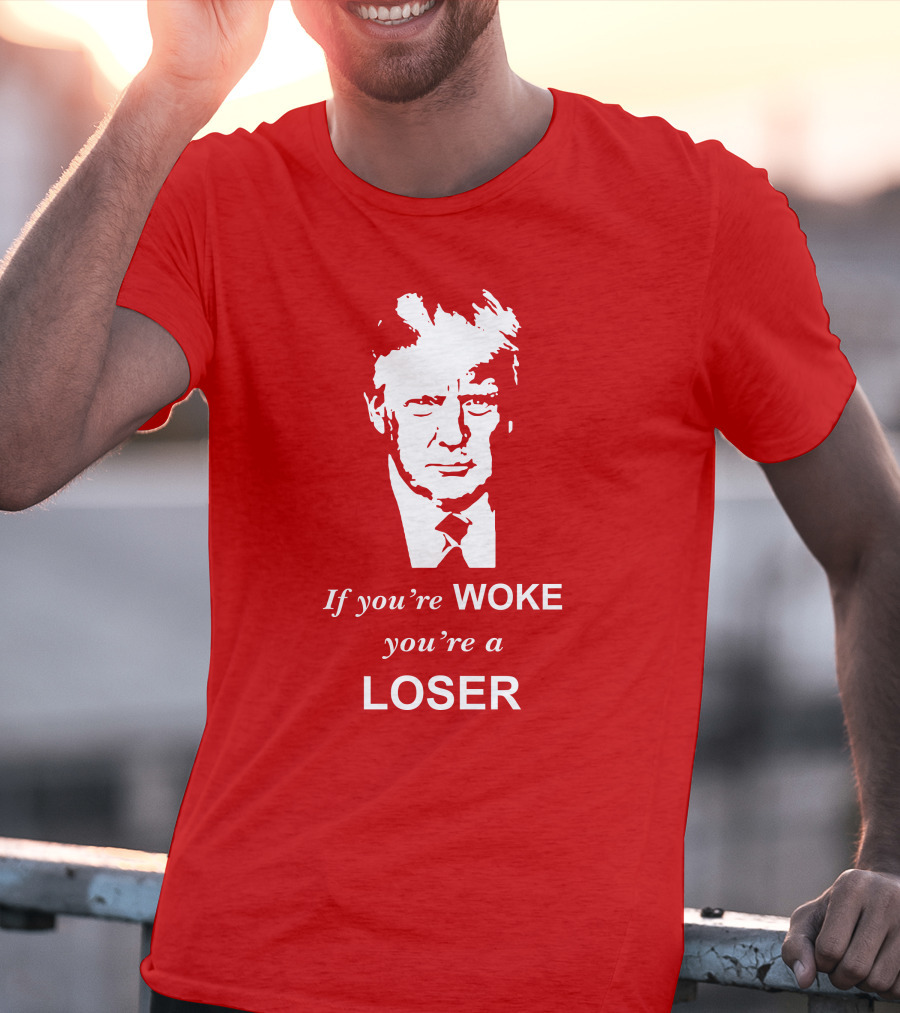 Sebastian Gorka Drg Merch If You're Woke You're A Loser Red T-Shirt