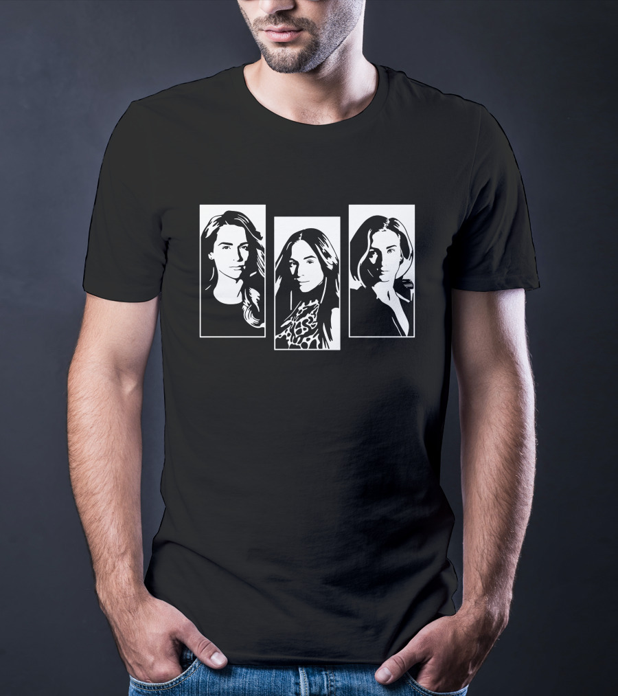 Kindnessuntamed Earper Trio Kevin Bachelder Wynonna Earp Fandom Portraits T-Shirt