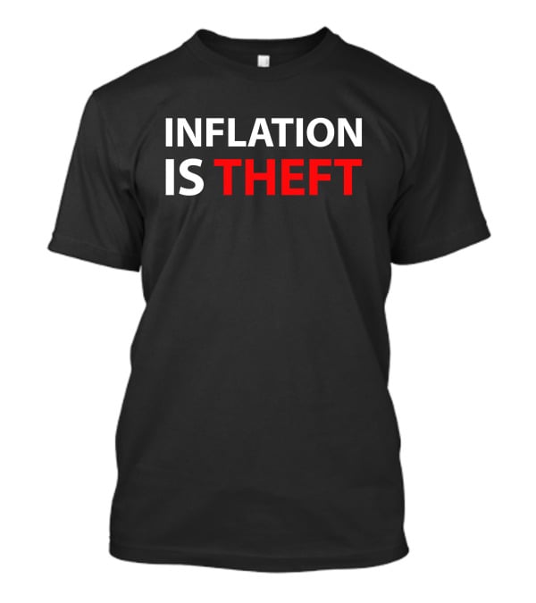 Luke Rudkowski Merch Inflation Is Theft Wearechange T-Shirt