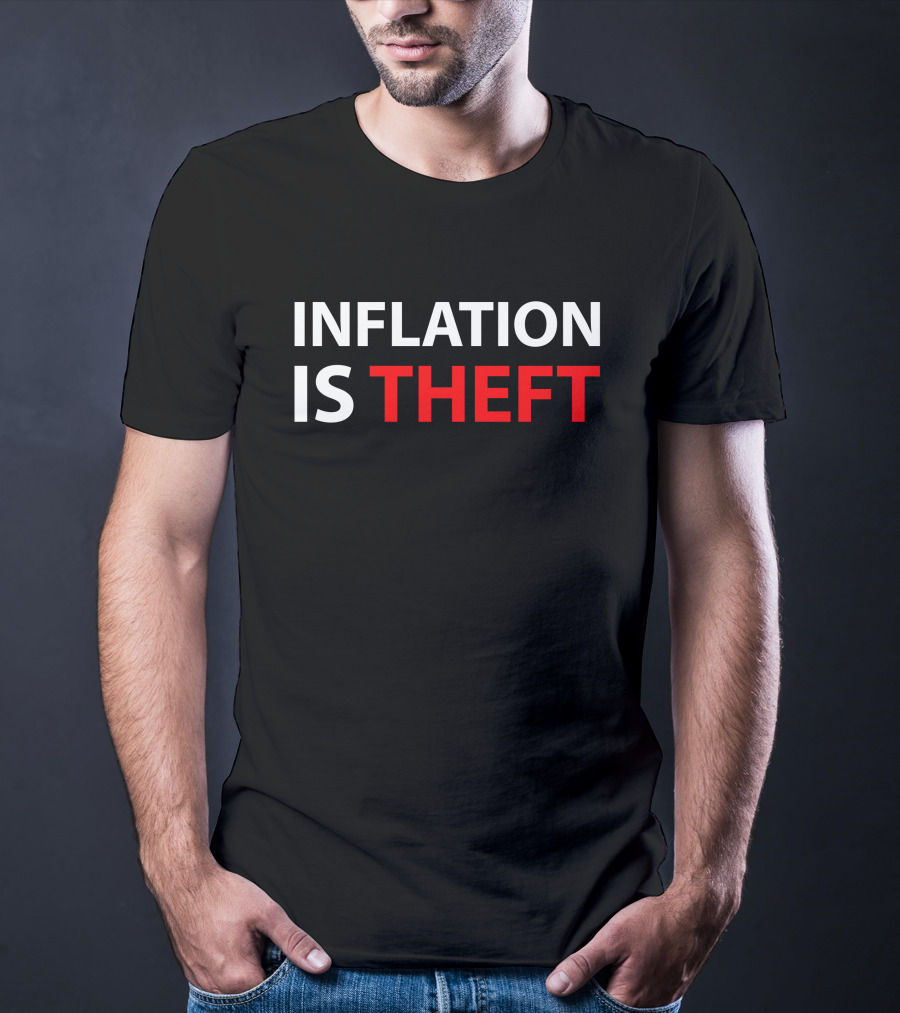 Luke Rudkowski Merch Inflation Is Theft Wearechange T-Shirt