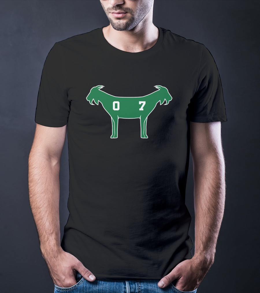 Merchandise Boston 2 Goats 07 Dual-Headed Green T-Shirt