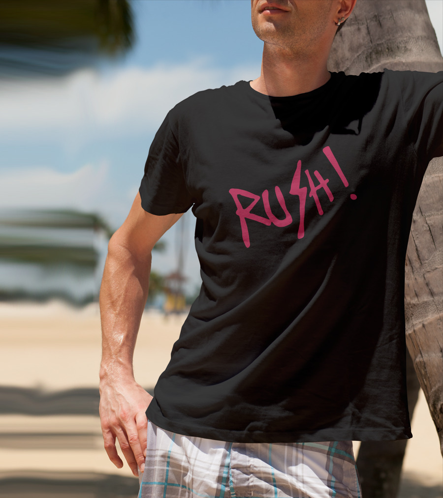 Maneskin Rush Bold Handwritten T-Shirt
