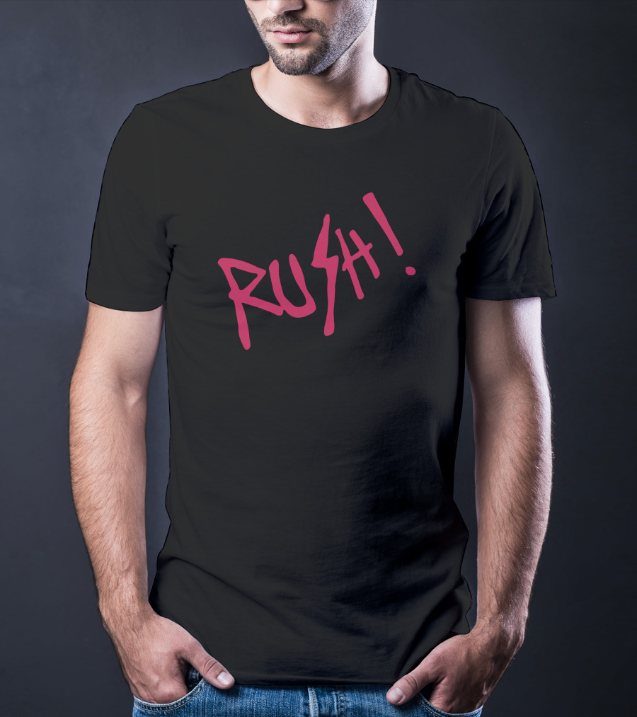 Maneskin Rush Bold Handwritten T-Shirt