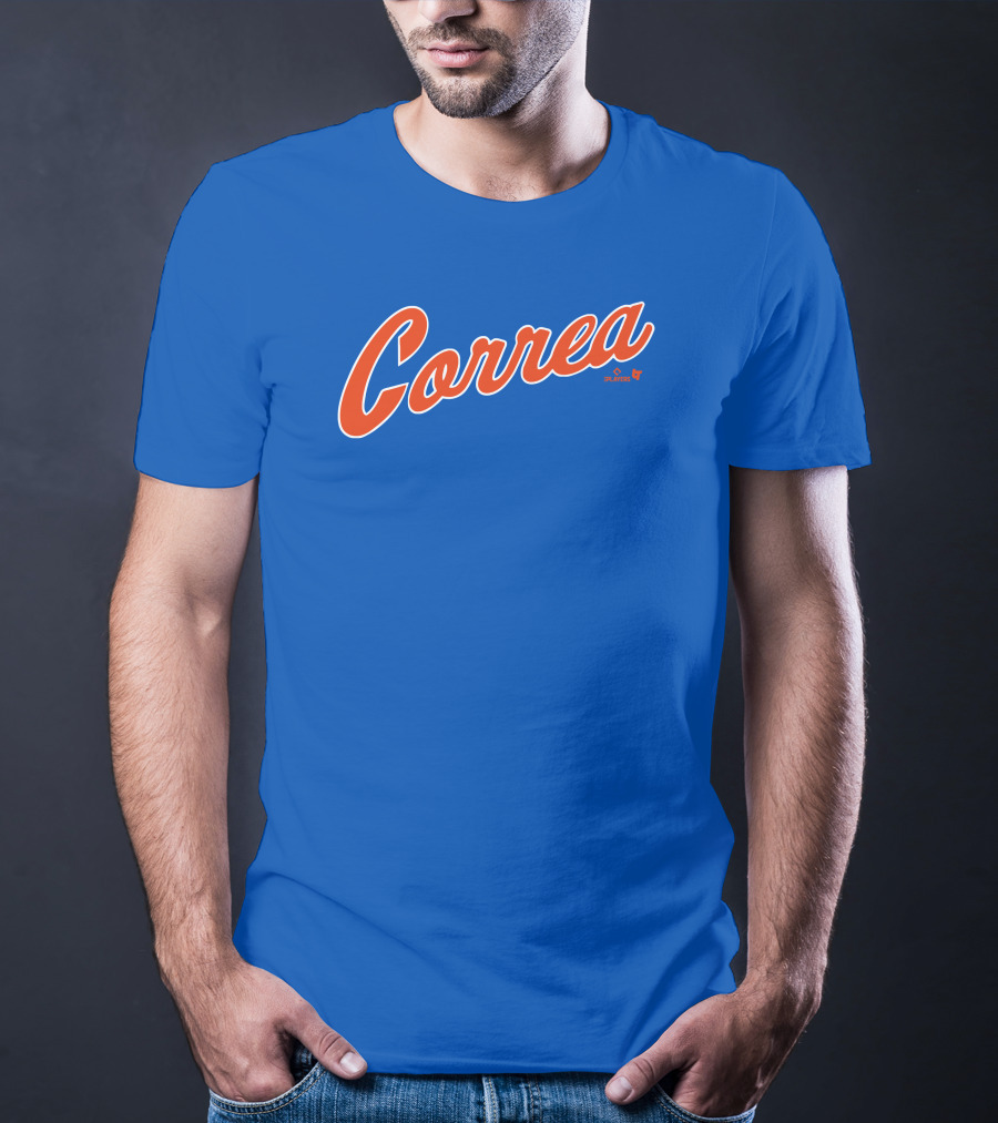 Correa Playoff Script New York BreakingT Carlos T-Shirt