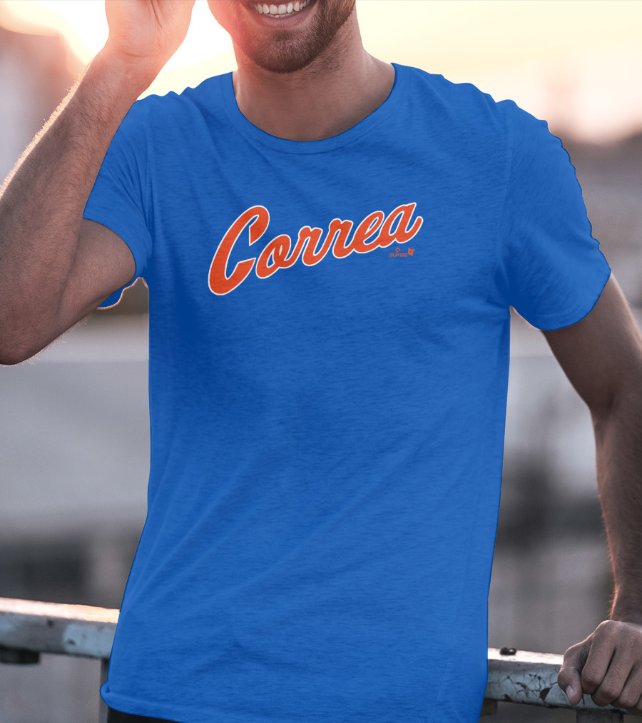 Correa Playoff Script New York BreakingT Carlos T-Shirt