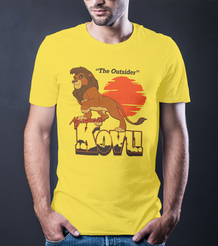 The Outsider My Name Is Kovu Lion King Character T-Shirt