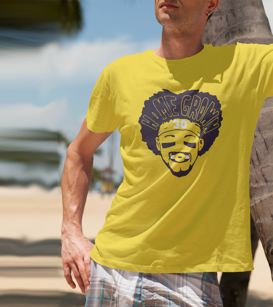 Phillip Lindsay Home Grown 30 Gold Football Player T-Shirt