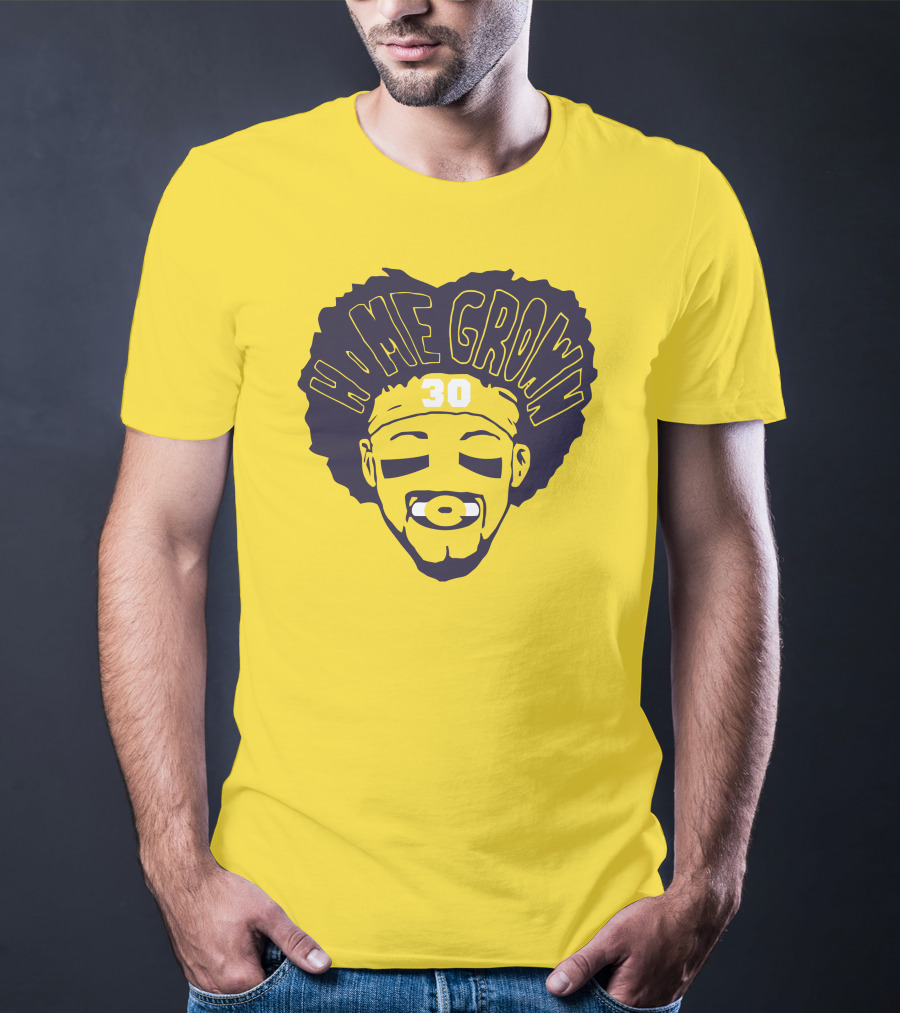 Phillip Lindsay Home Grown 30 Gold Football Player T-Shirt