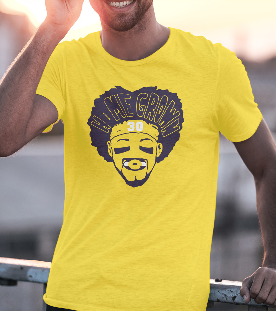 Phillip Lindsay Home Grown 30 Gold Football Player T-Shirt