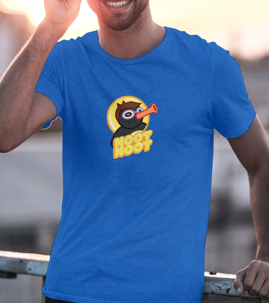 GeorgeNotFound Noot Noot Penguin Cartoon T-Shirt