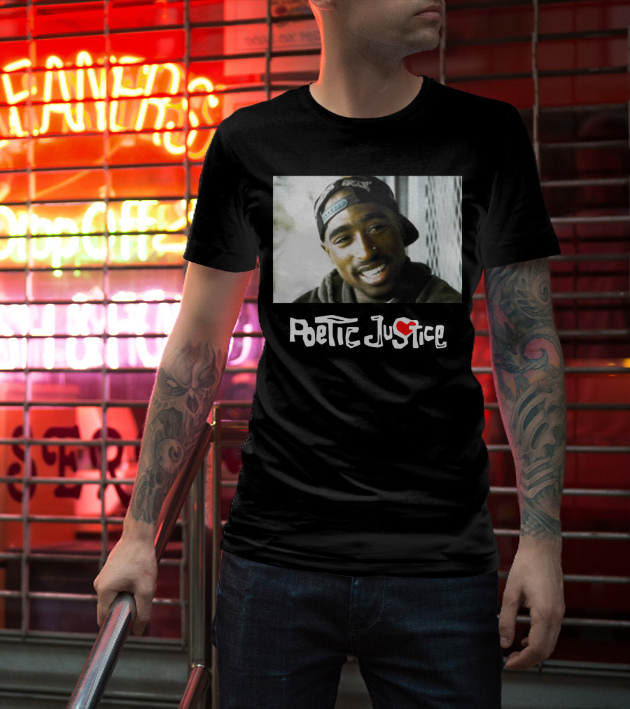 Poetic Justice Tupac Shakur T-Shirt
