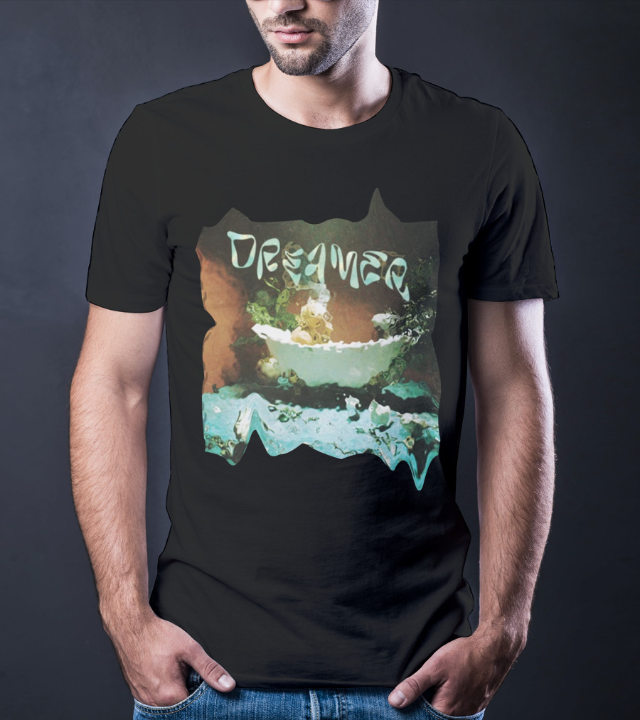 Dreamer Calm Abstract Wave Reflection T-Shirt