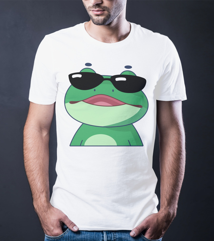Boomerna Frog With Sunglasses T-Shirt