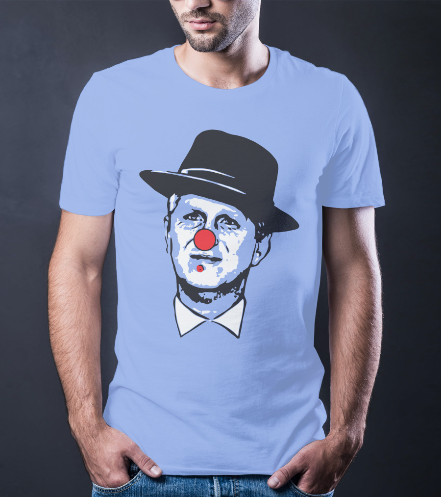Michael Rapaport Clown Face With Hat And Red Nose T-Shirt