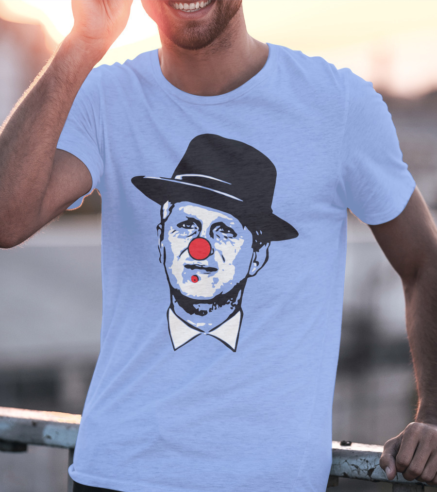 Michael Rapaport Clown Face With Hat And Red Nose T-Shirt
