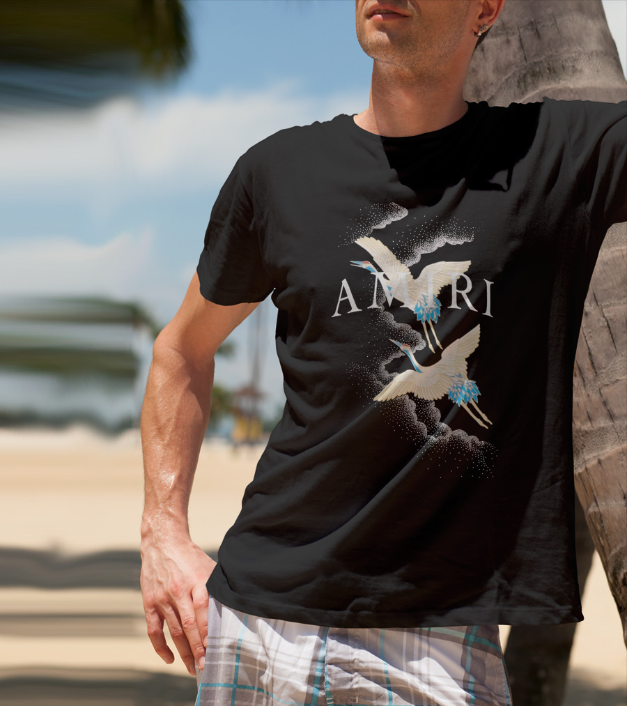 AMIRI Crane Clouds T-Shirt