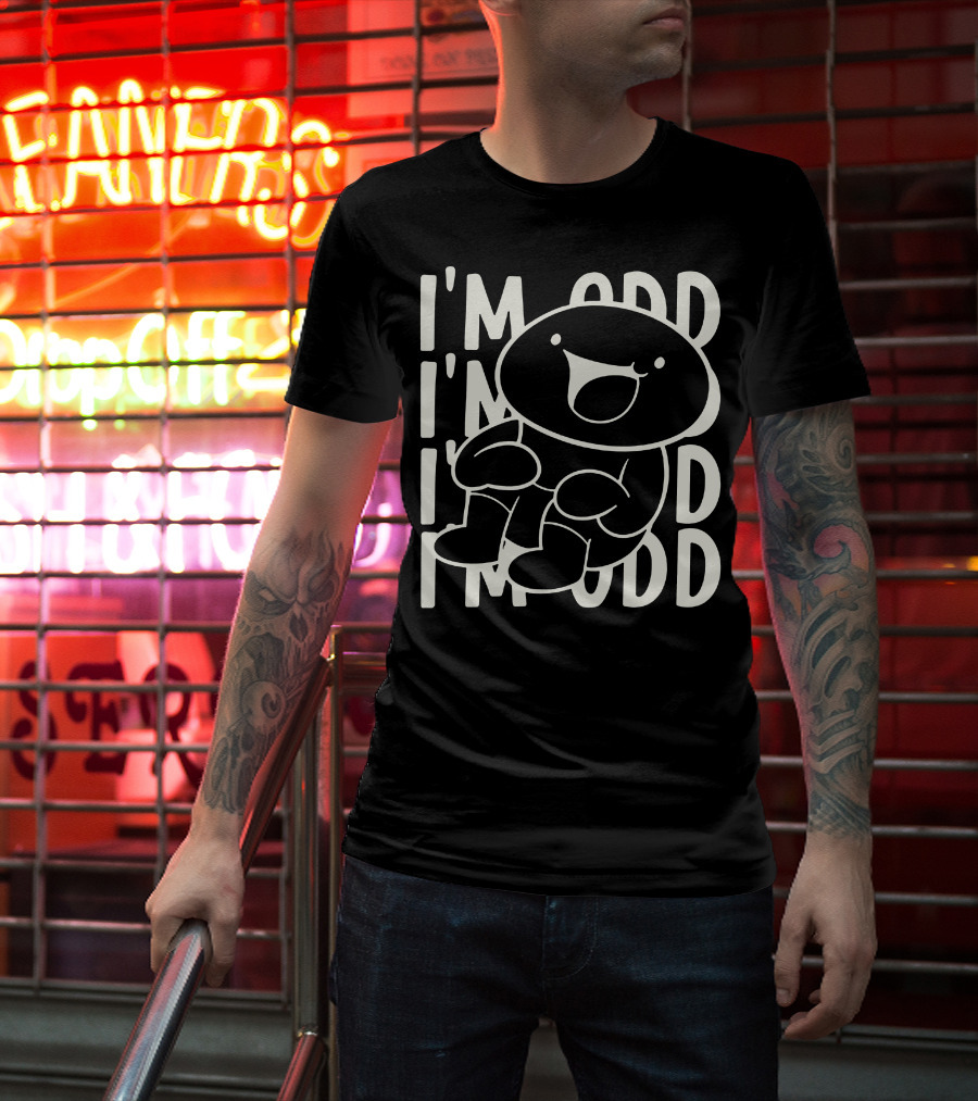 I'm Odd I'm Odd I'm Odd Character T-Shirt