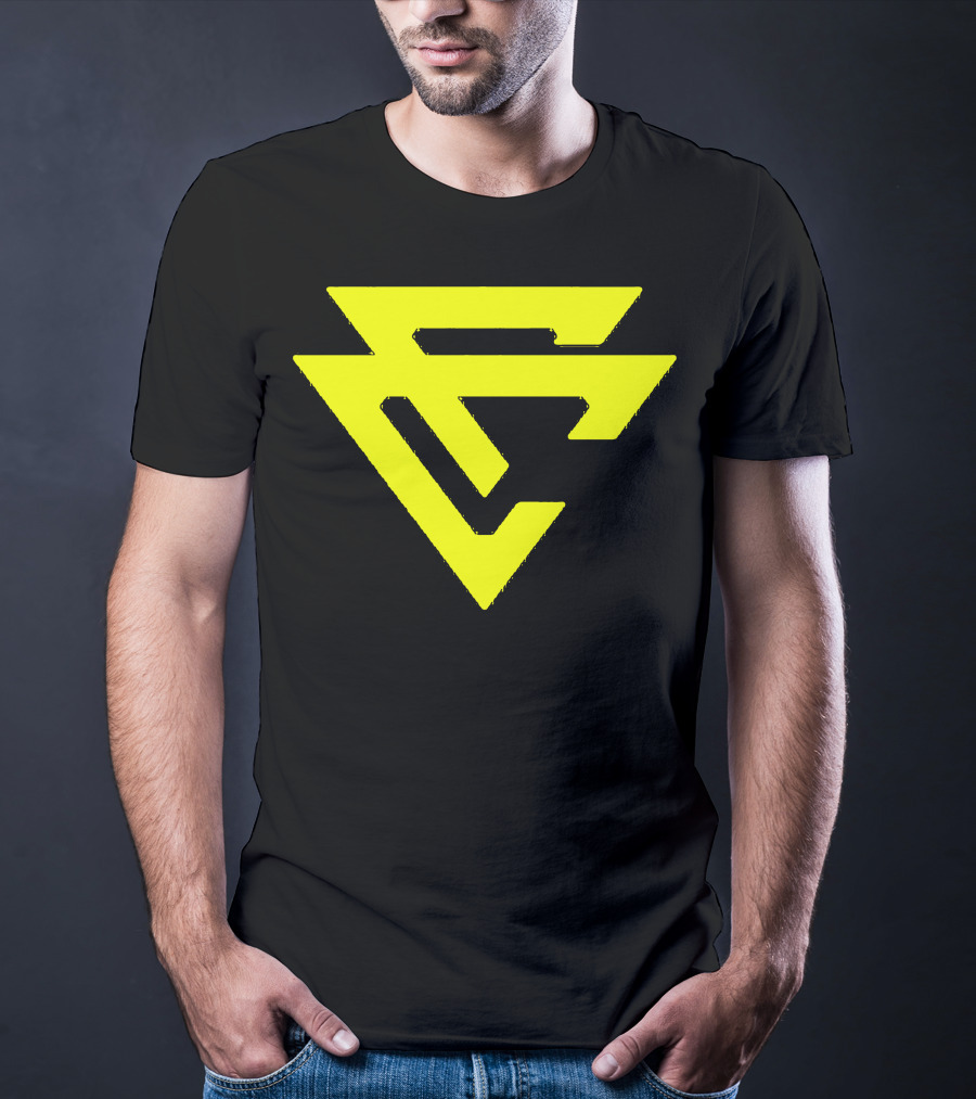 Capron Funk CF Logo Yellow And Black Merch T-Shirt