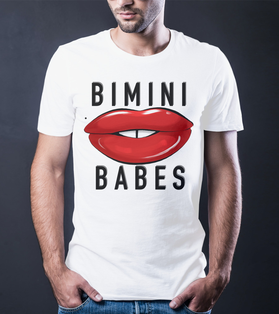 Bimini Babes Red Lips Bimini Bon Boulash Merch T-Shirt