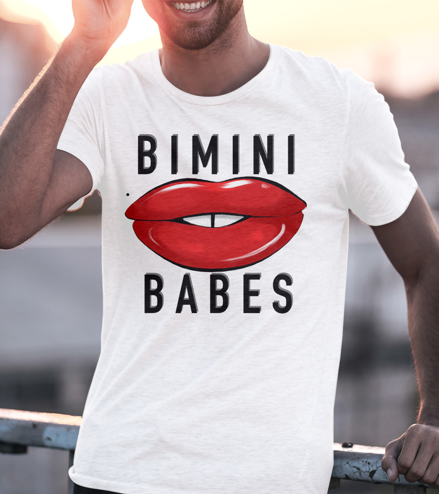 Bimini Babes Red Lips Bimini Bon Boulash Merch T-Shirt