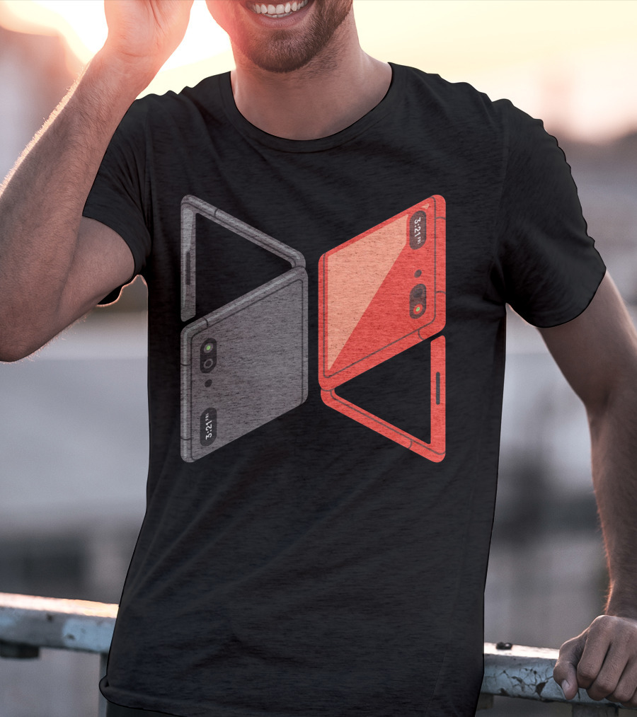 MKBHD Merch 3.2.1 Custom Foldable Phone T-Shirt