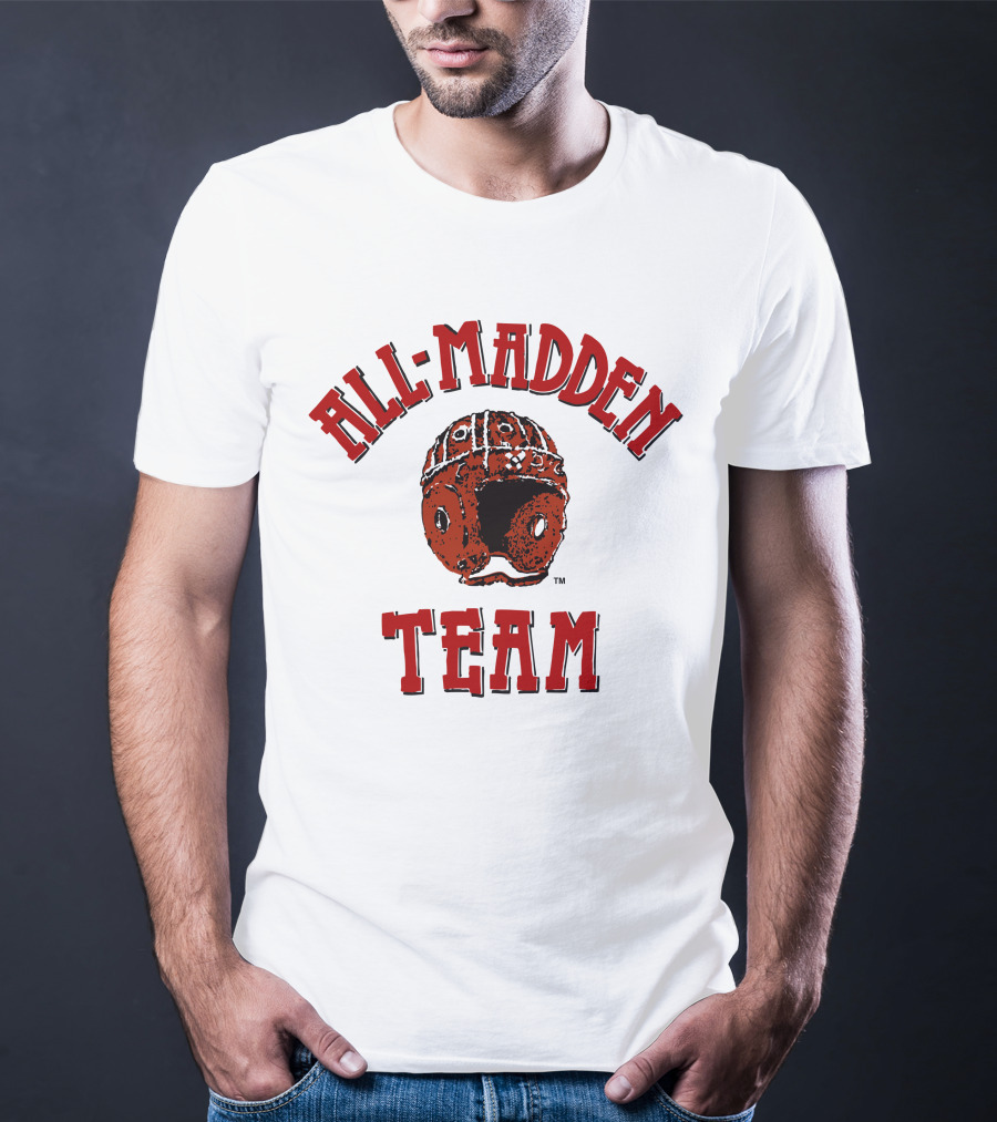 All-Madden Team Football Helmet Classic T-Shirt
