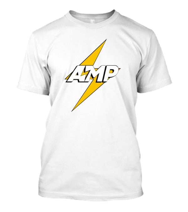 AMP Retro Lightning Bolt T-Shirt
