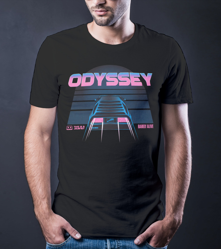 ODYSSEY This Is A Journey Barely Alive T-Shirt