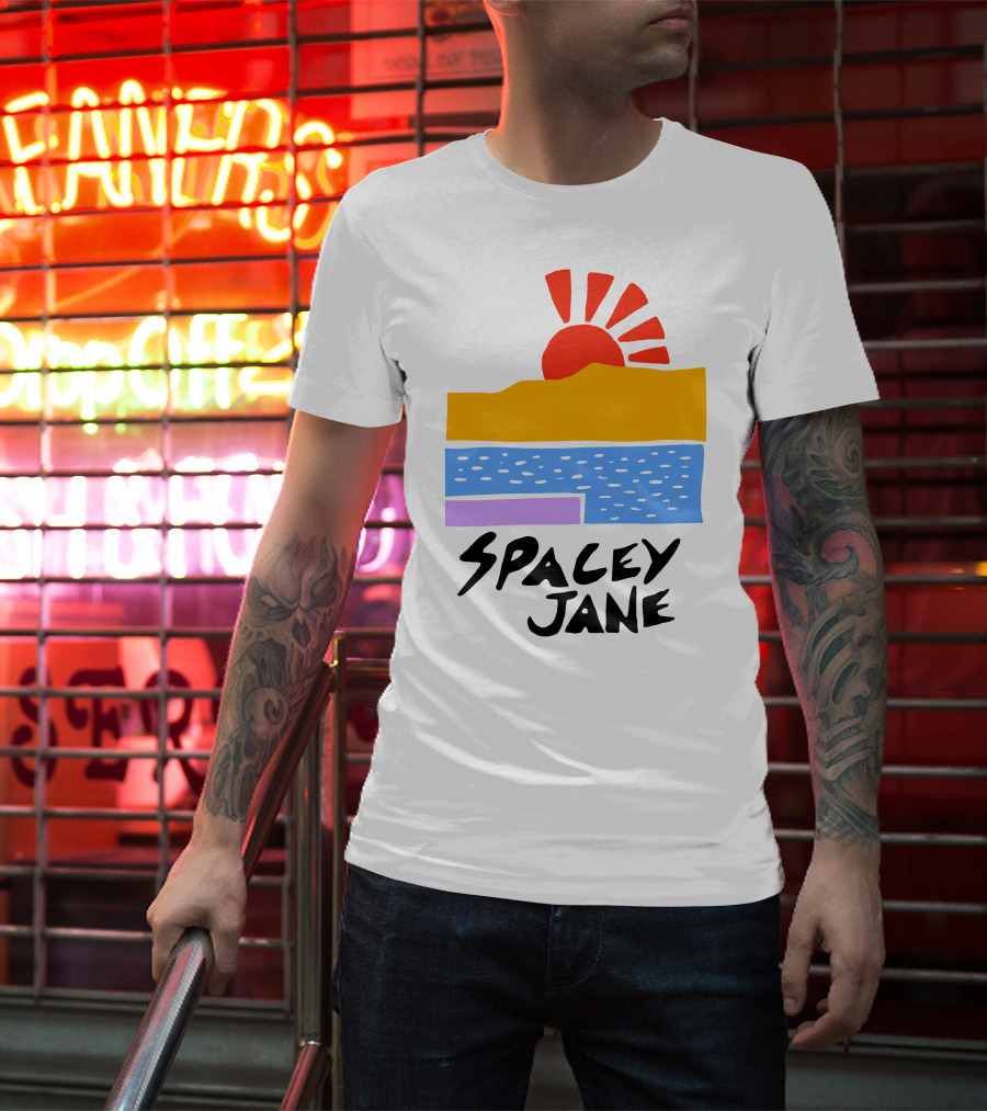 Spacey Jane Store Sun And Waves Retro T-Shirt