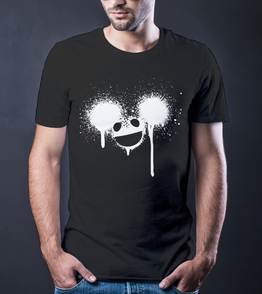 Deadmau5 Splatter Face T-Shirt