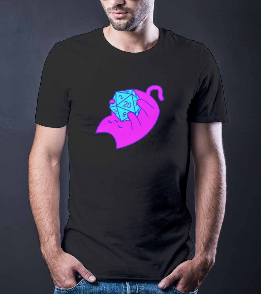 Sodapoppin Merch D20 Gaming Ghost T-Shirt