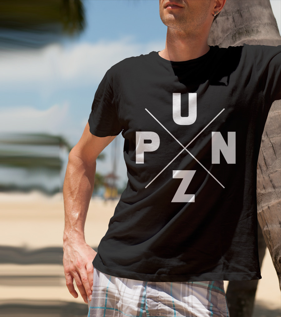 Punz Store PUNZ Diagonal Cross T-Shirt