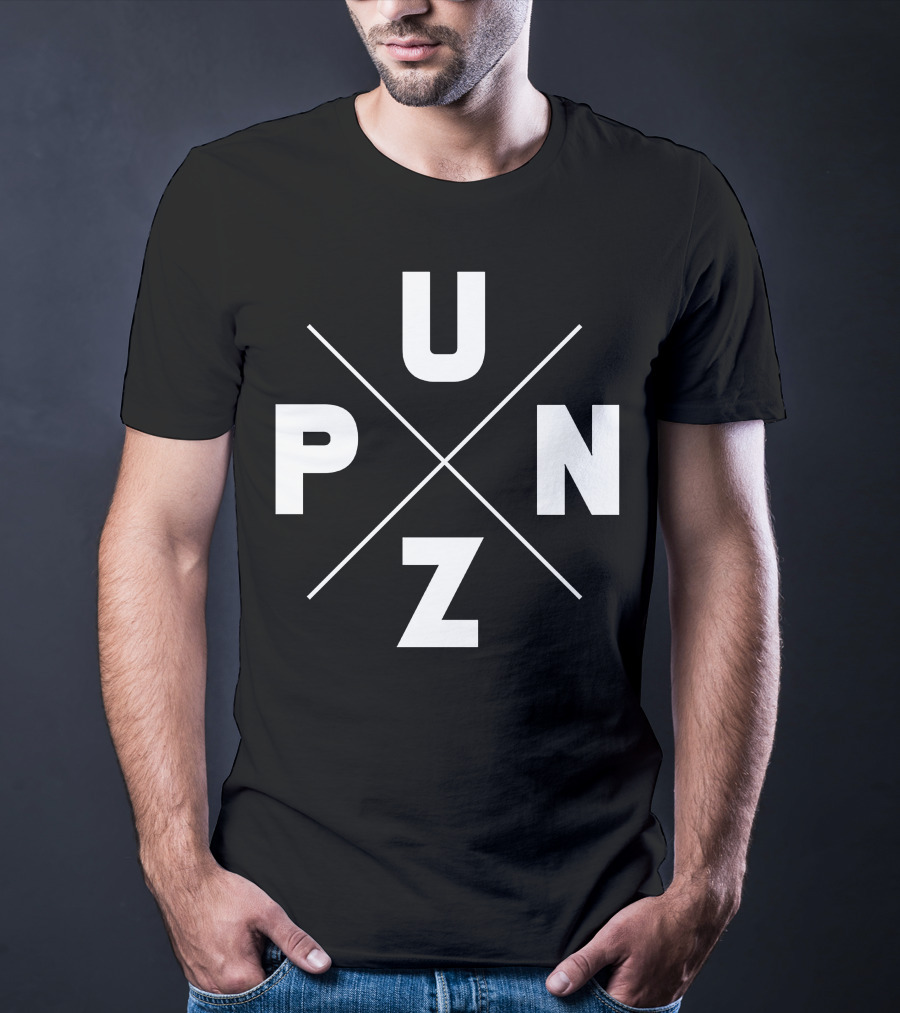 Punz Store PUNZ Diagonal Cross T-Shirt