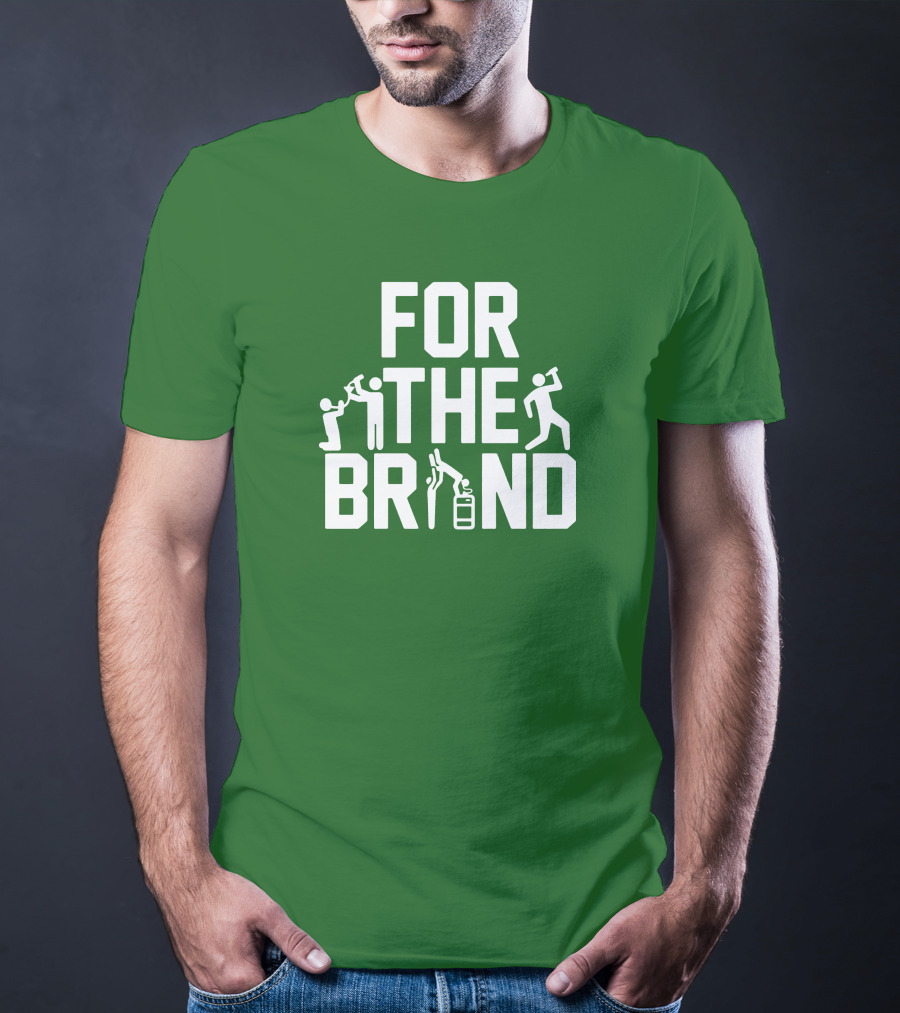 FOR THE BRAND Fans Drinking Golf Silhouette Activity T-Shirt