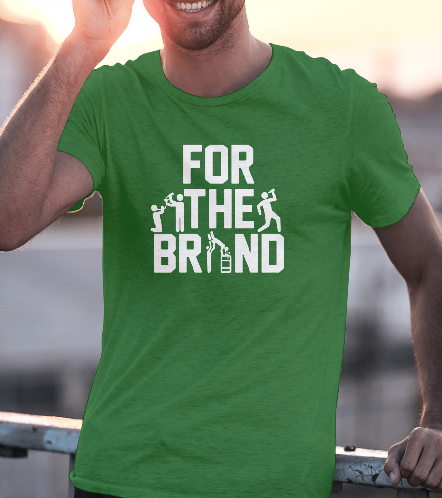 FOR THE BRAND Fans Drinking Golf Silhouette Activity T-Shirt