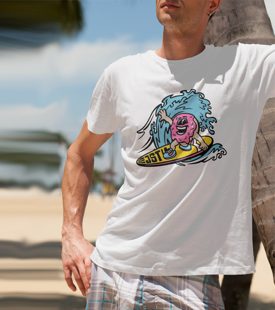 JSTU Surfing Donut Wave Adventure T-Shirt