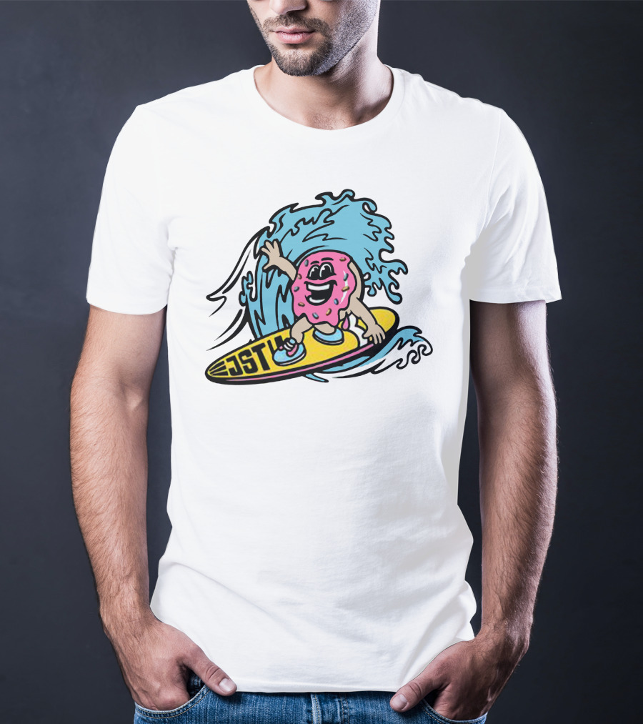 JSTU Surfing Donut Wave Adventure T-Shirt