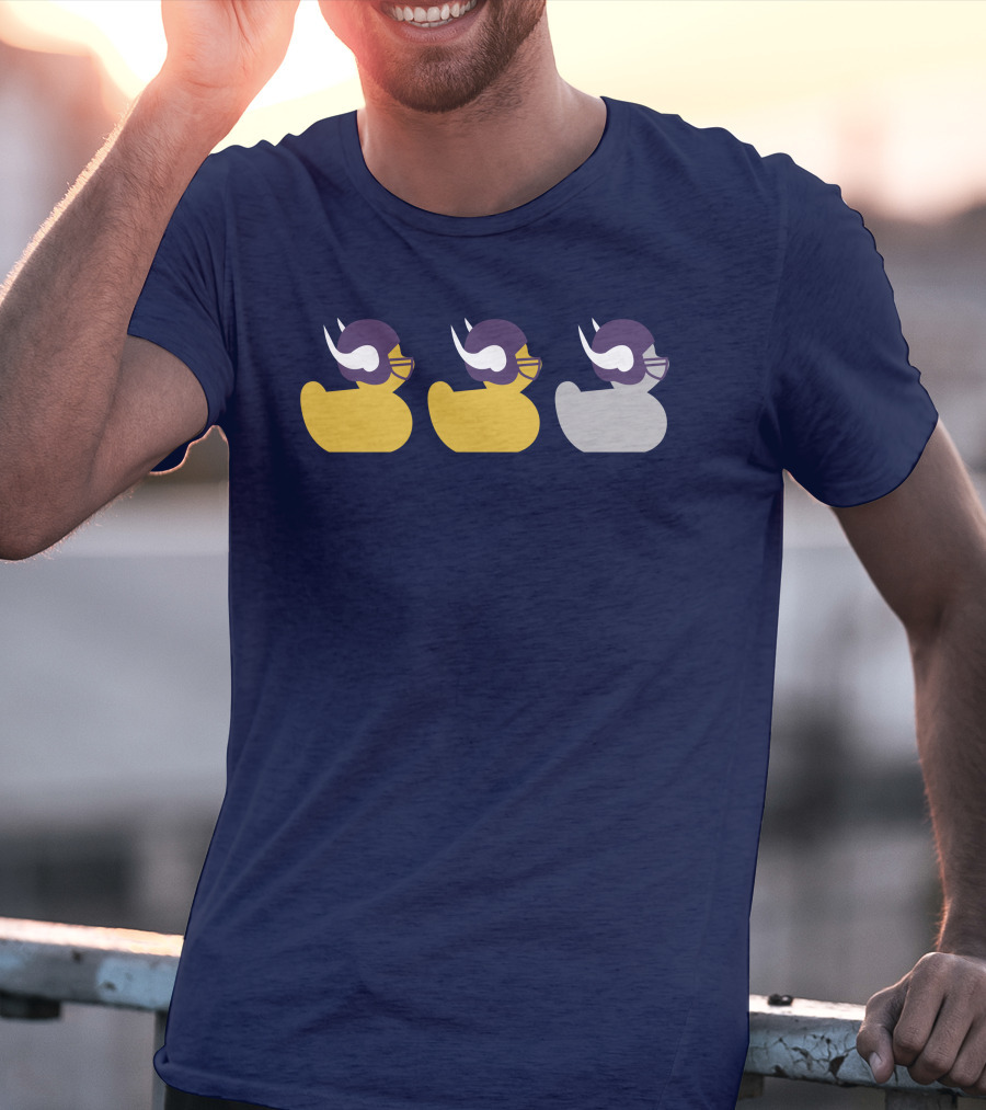 Duck Duck Grey Duck Vikings T-Shirt