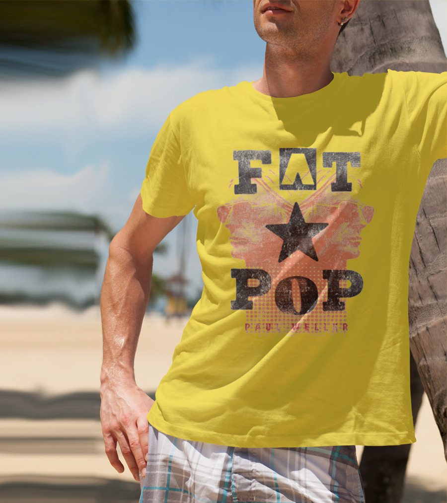 FAT POP Paul Weller Star T-Shirt