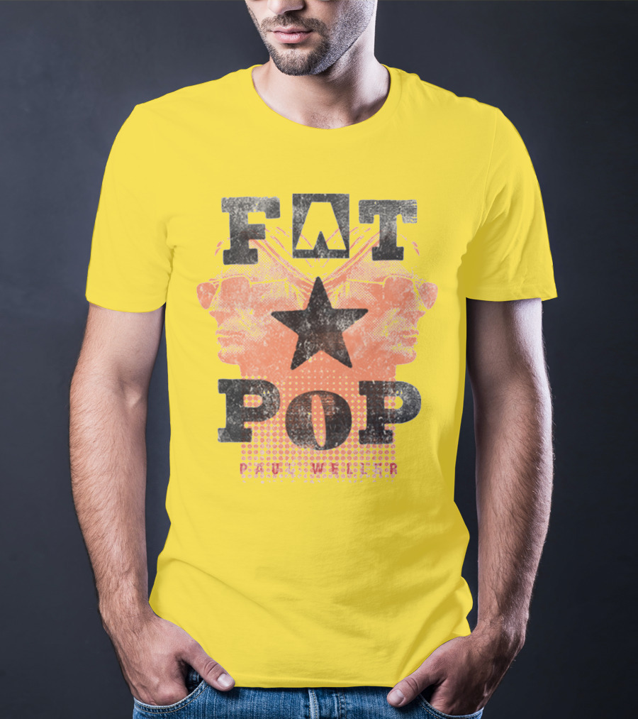 FAT POP Paul Weller Star T-Shirt