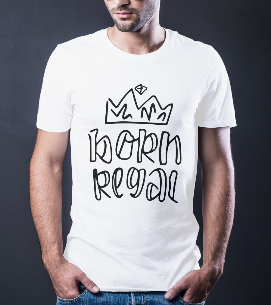 Born Regal Crown T-Shirt