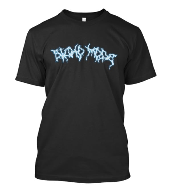 Astroworld Merch Alpha Male Lightning Text T-Shirt