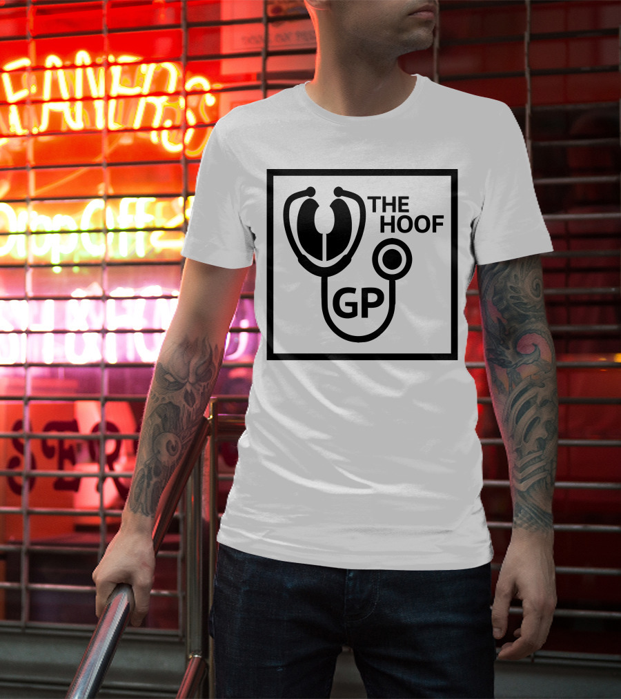 The Hoof GP Stethoscope T-Shirt