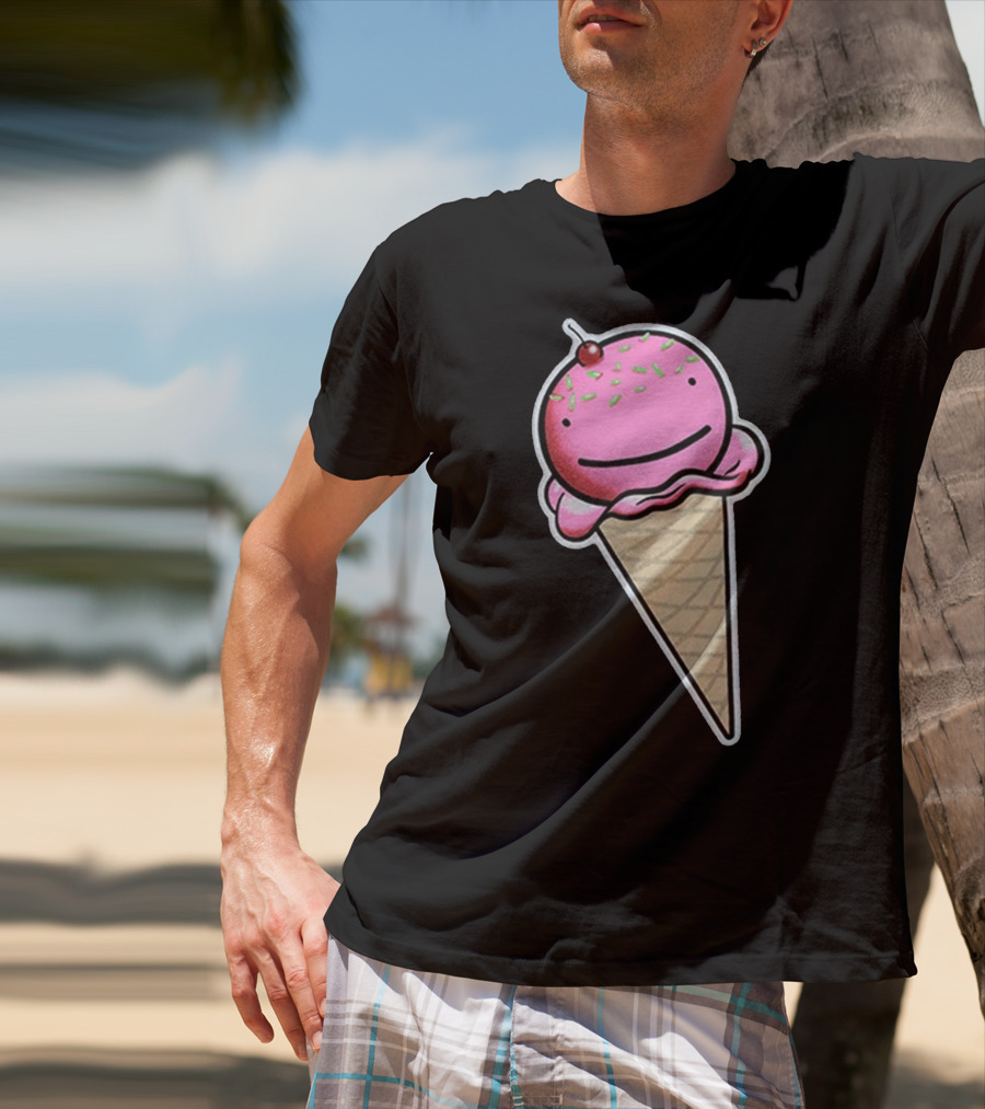 DREAM 14 MILLION PINK ICE CREAM FLEECE T-Shirt