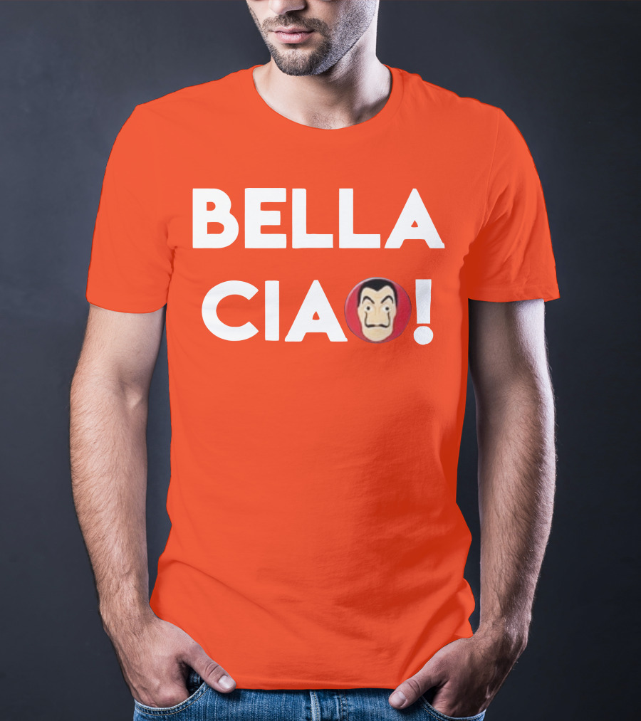 BELLA CIAO Money Heist Mask T-Shirt