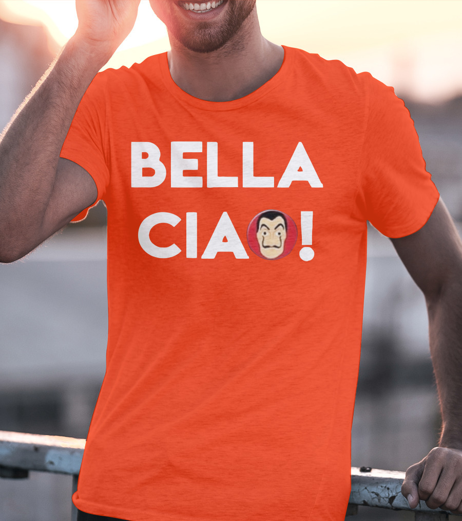 BELLA CIAO Money Heist Mask T-Shirt