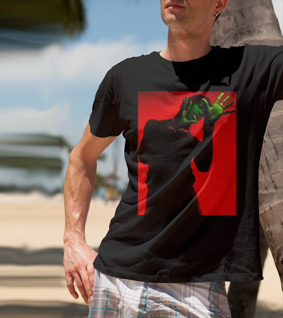 Don Toliver Red And Green Artistic Pose Merchandise T-Shirt