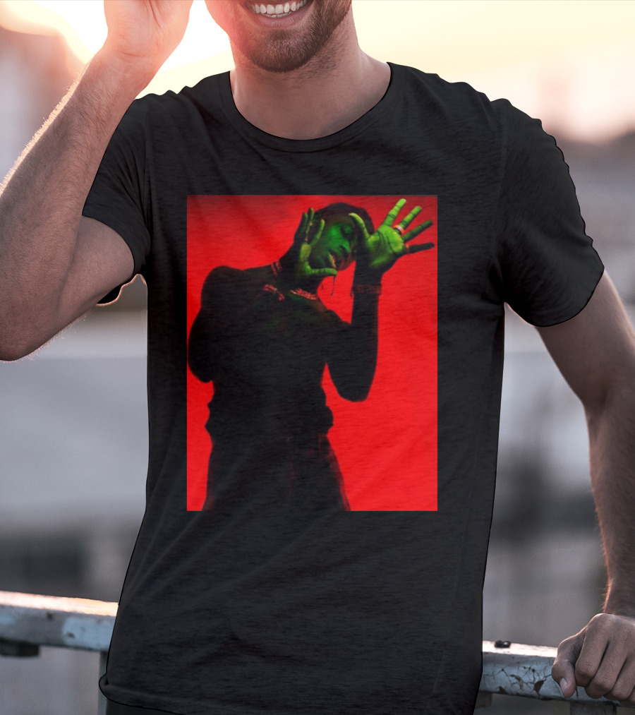 Don Toliver Red And Green Artistic Pose Merchandise T-Shirt