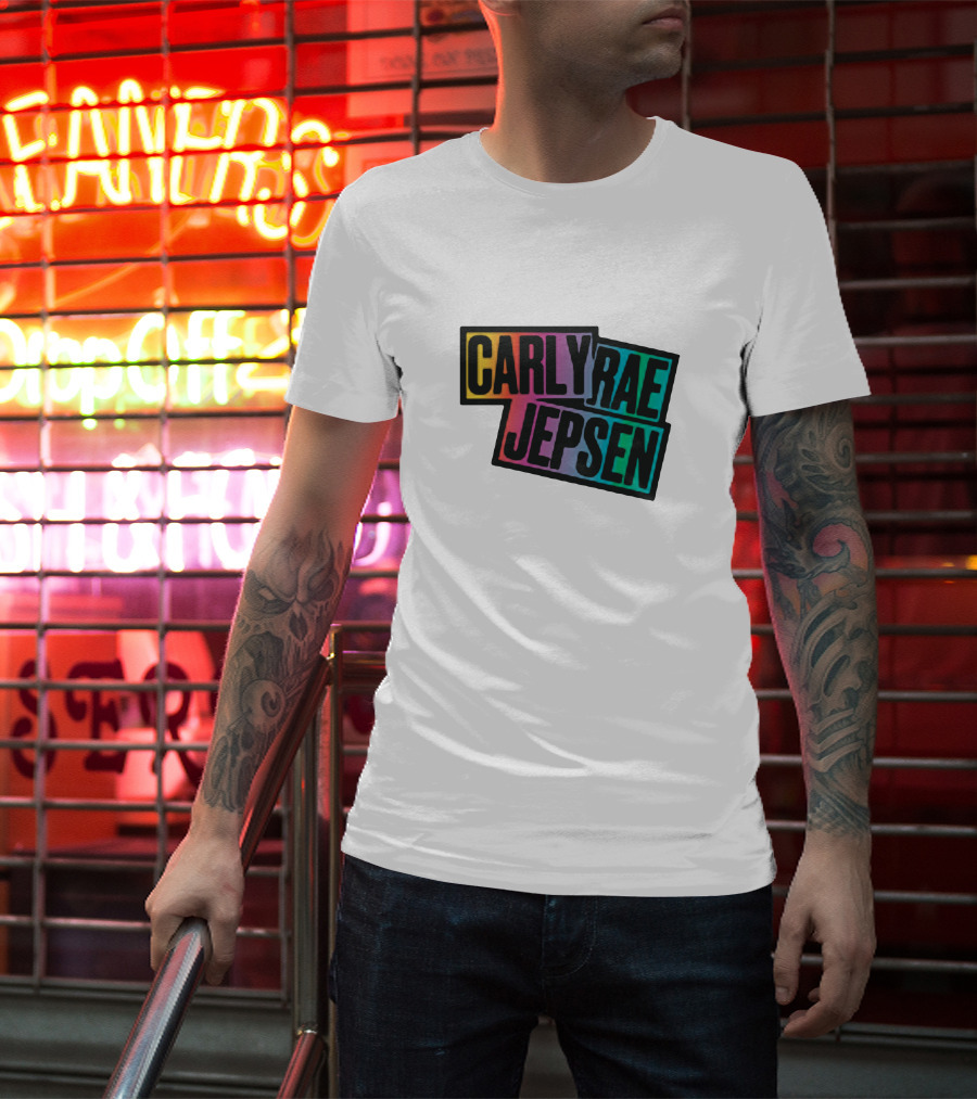 Carly Rae Jepsen Rainbow Merch T-Shirt